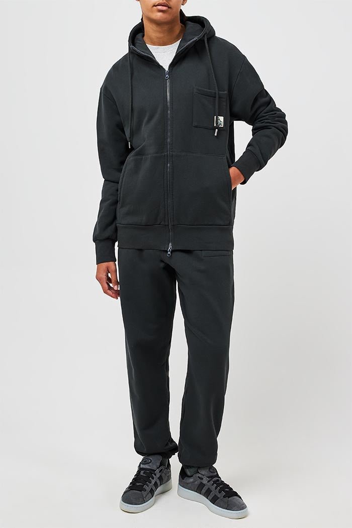 GORILLA ZIP HOODY - BLACK - THAT GORILLA BRAND