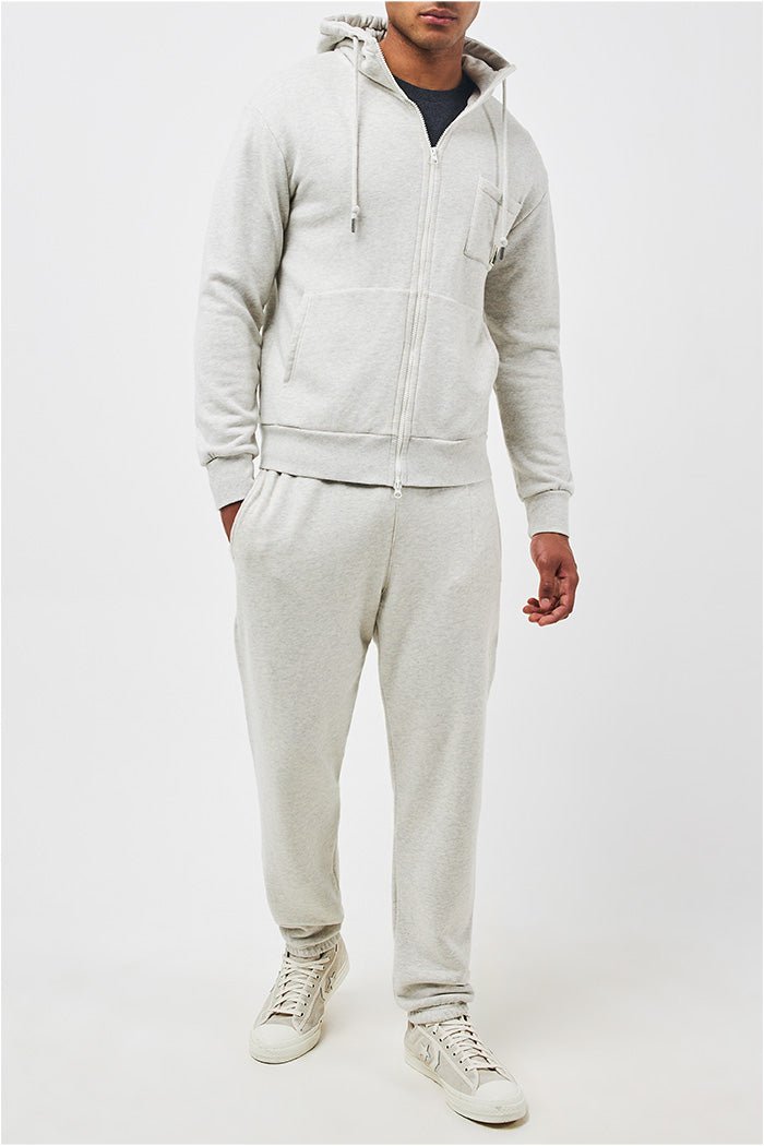 GORILLA ZIP HOODY - OAT - THAT GORILLA BRAND