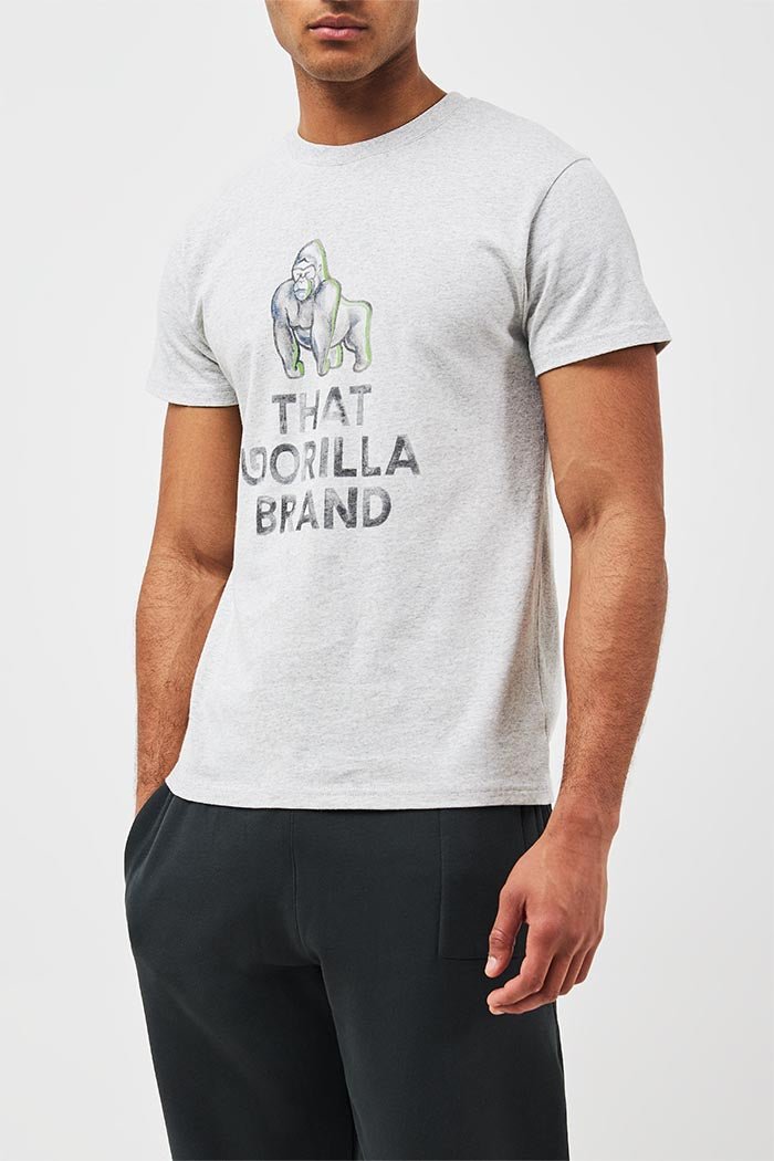 WATERCOLOUR LOGO T - OAT - THAT GORILLA BRAND